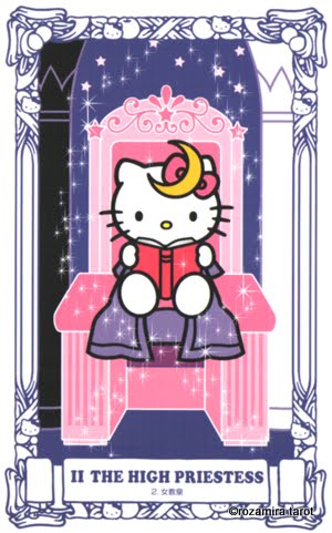 Hello Kitty Tarot Cards by Ryugi Kagami